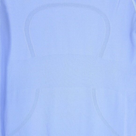 Lululemon T-Shirt 6 Blue Swiftly Tech Short Sleeve Crew Neck Stretch Top Women's - Picture 6 of 7